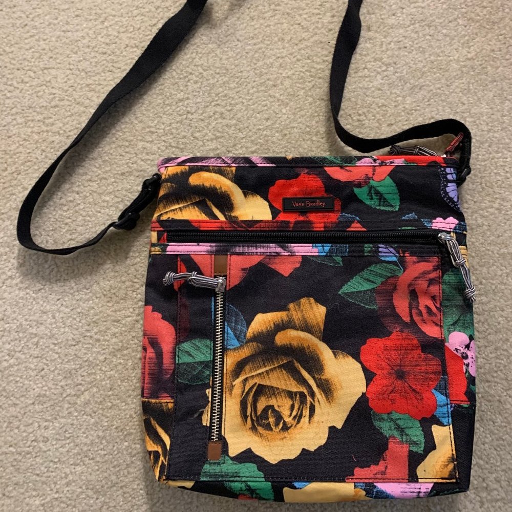 Vera Bradley Travel Ready Cross Body in Havana Rose